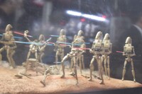 「STAR WARS」コーナーの様子。