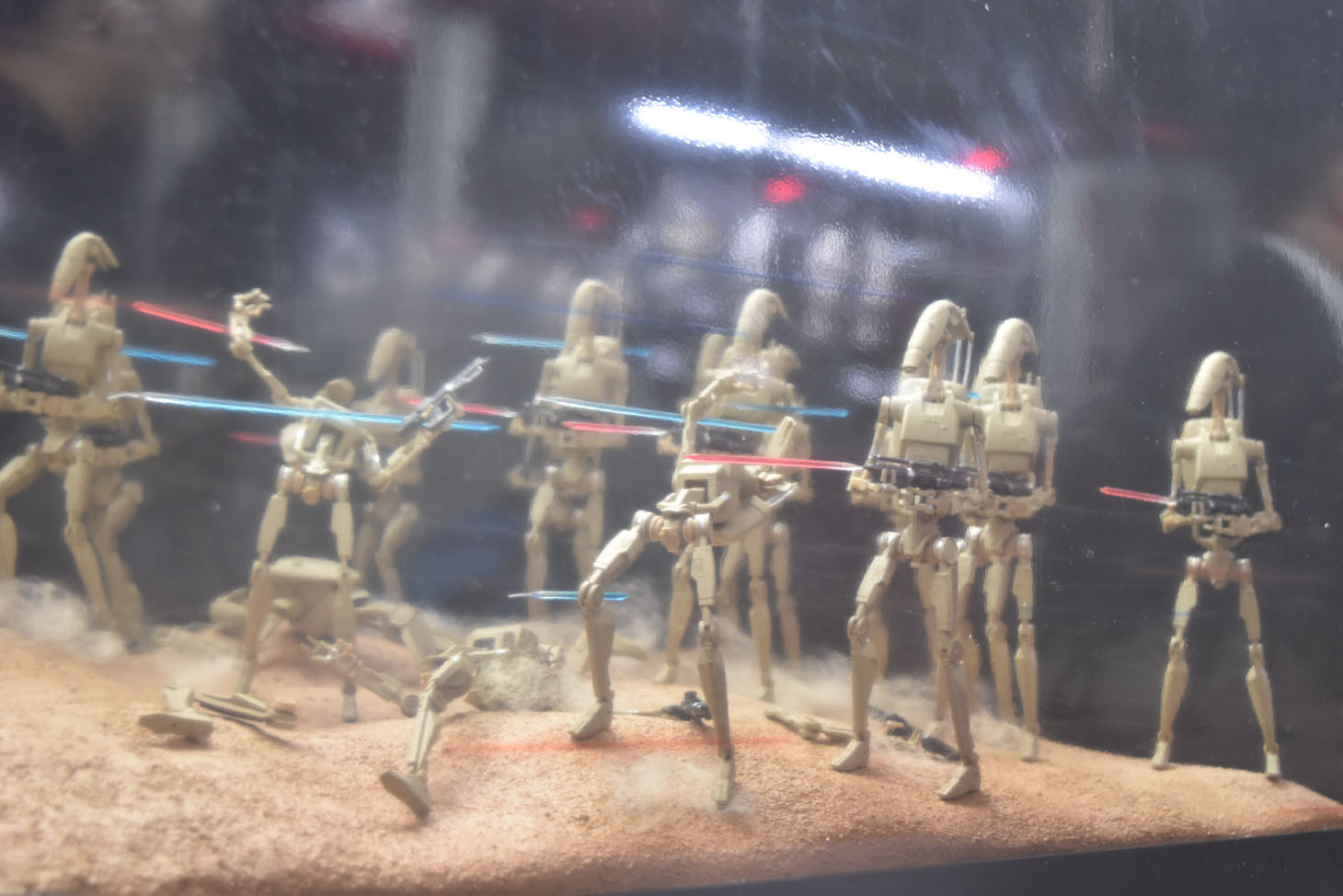 「STAR WARS」コーナーの様子。