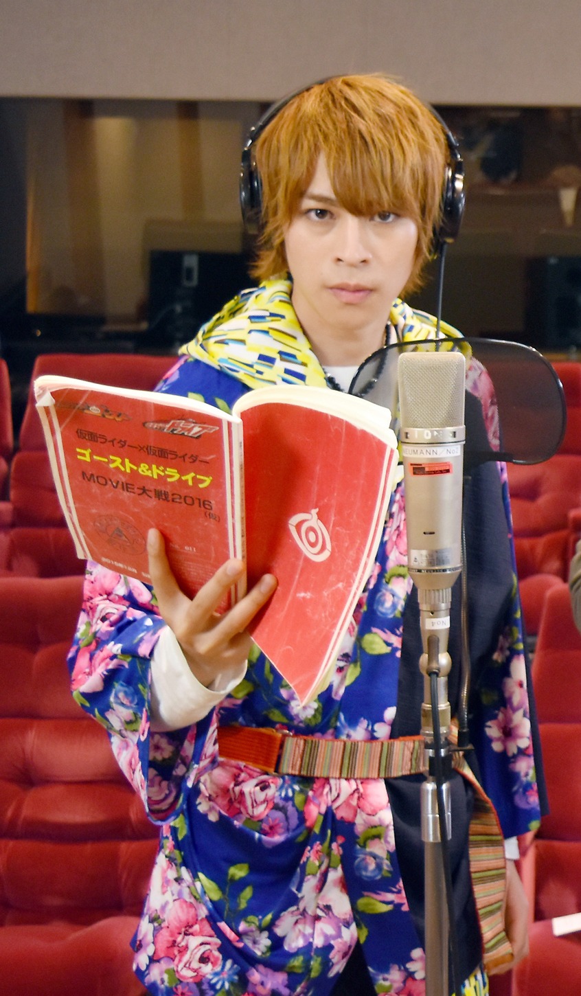 「お前は、まさか!?」、ダ・ヴィンチ眼魔の登場シーンでの西銘駿。
