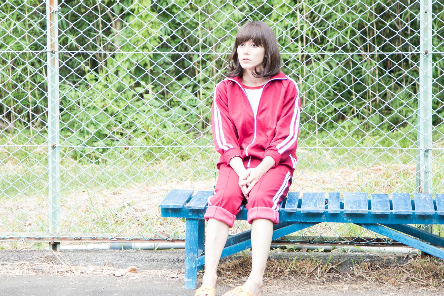 「血まみれスケバンチェーンソー」笹山香織（怨憎）役の玉城裕規。(c)2016三家本礼・KADOKAWA刊/VAP