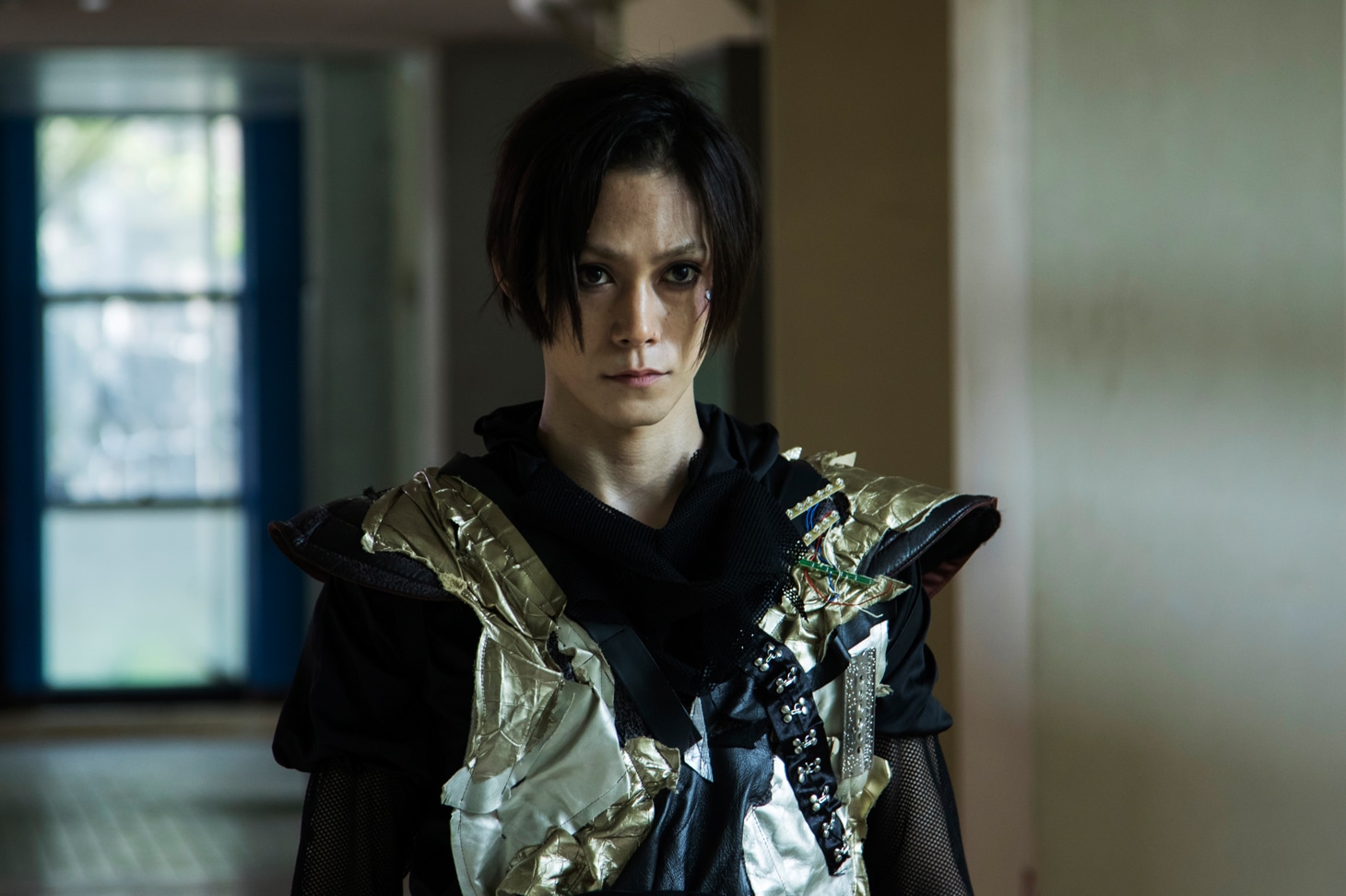 「血まみれスケバンチェーンソー」笹山香織（怨憎）役の玉城裕規。(c)2016三家本礼・KADOKAWA刊/VAP