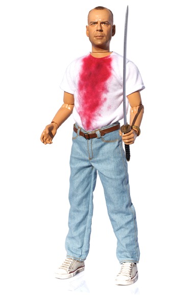 「パルプ・フィクション」13インチ トーキングフィギュアのブッチ。（写真提供：豆魚雷）MIRAMAX(c)2015 Miramax,LLC.All Rights Reserved.