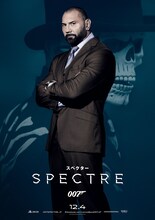 「007 スペクター」より、デイヴ・バウティスタ扮するヒンクス。