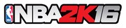 「NBA 2K16」ロゴ