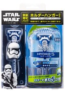 「ハイドロ５ ホルダーハンガーパック（替刃5コ付）」 (c) & TM Lucasfilm Ltd.