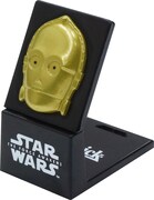 「レリーフホルダースタンド（C-3PO）」 (c) & TM Lucasfilm Ltd.