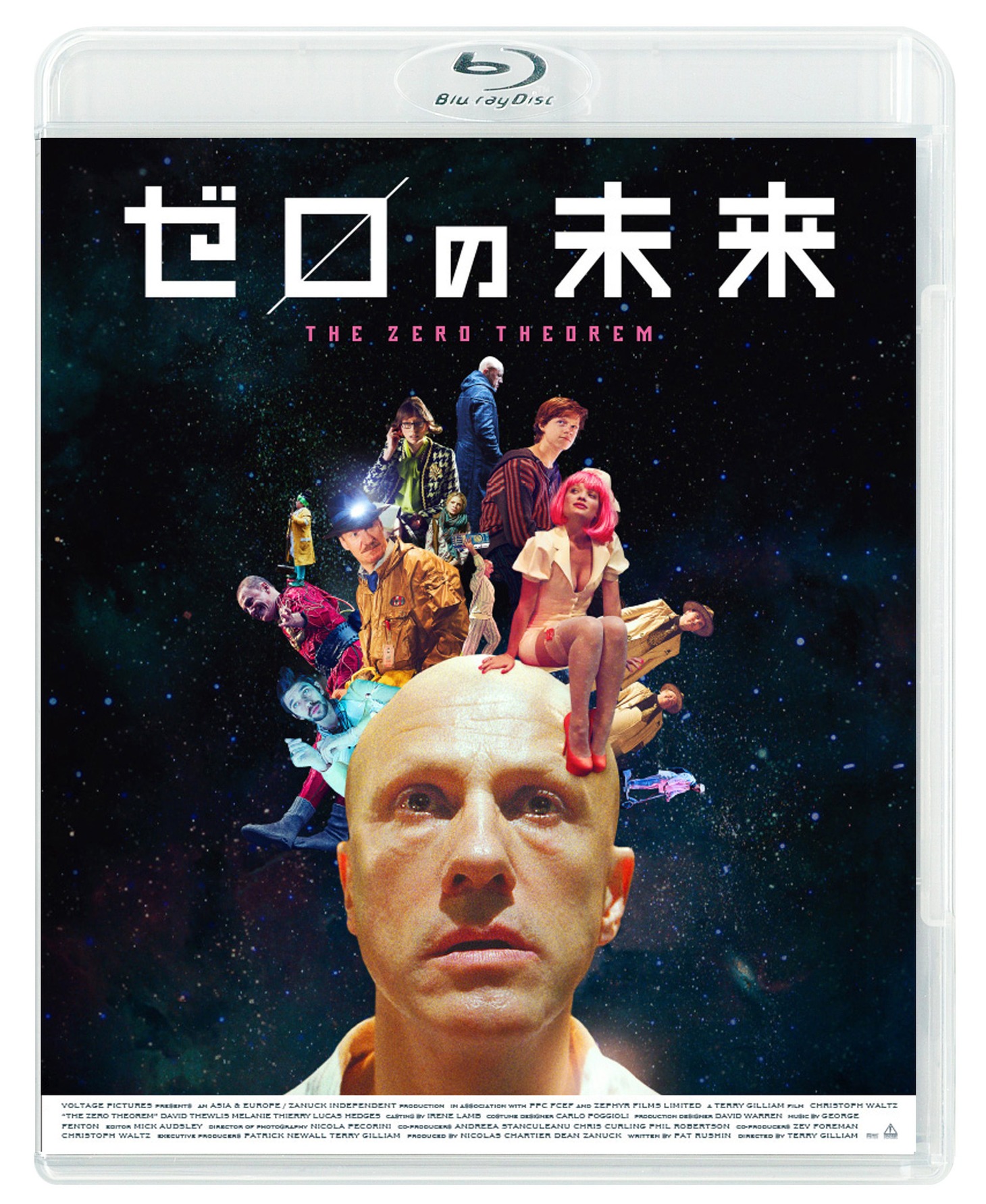 「ゼロの未来」Blu-rayジャケット (c)2013 ASIA & EUROPE PRODUCTIONS S.A. ALL RIGHTS RESERVED.