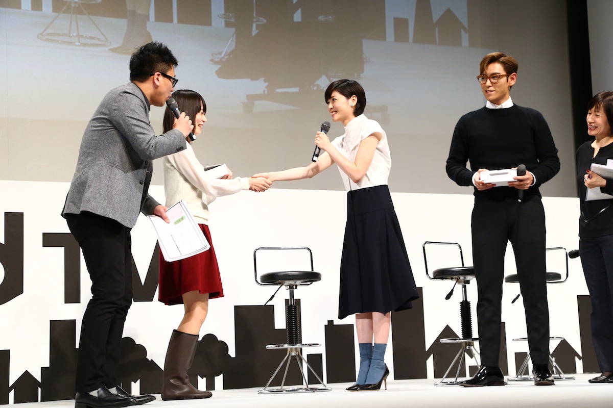 dTVドラマ「シークレット・メッセージ」プレミアムイベントの様子。
