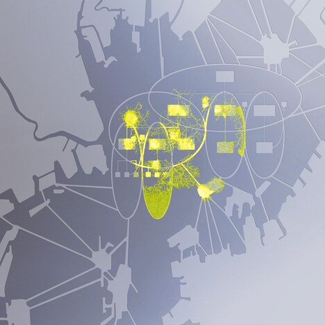 イェンナ・ステラ《組織/有機体》のためのスケッチ 2015年