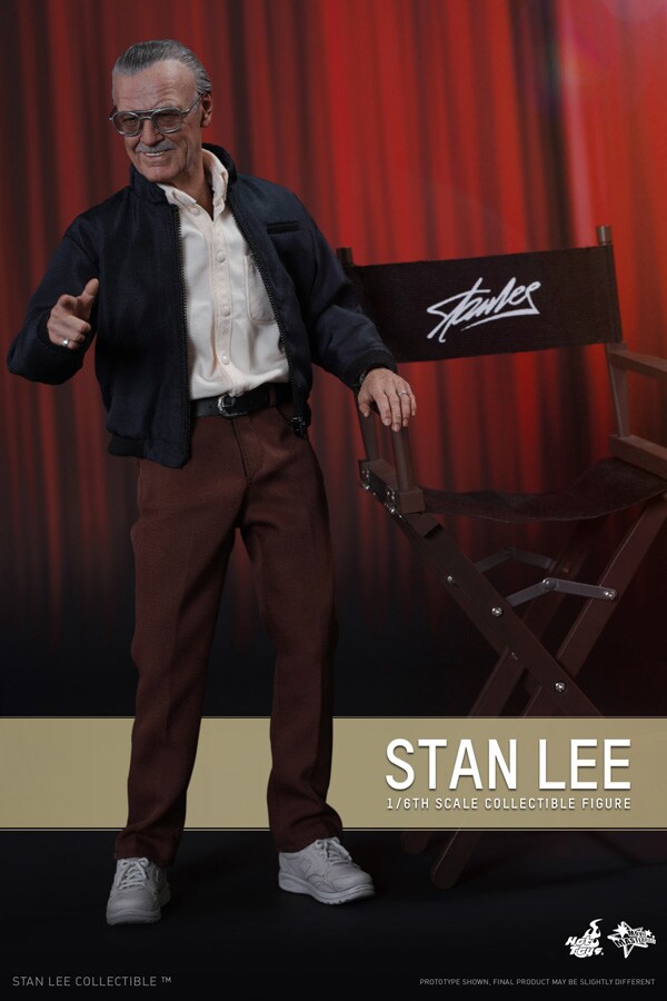 アメコミ界の巨匠スタン・リーがフィギュアに、スパイダーマン糸