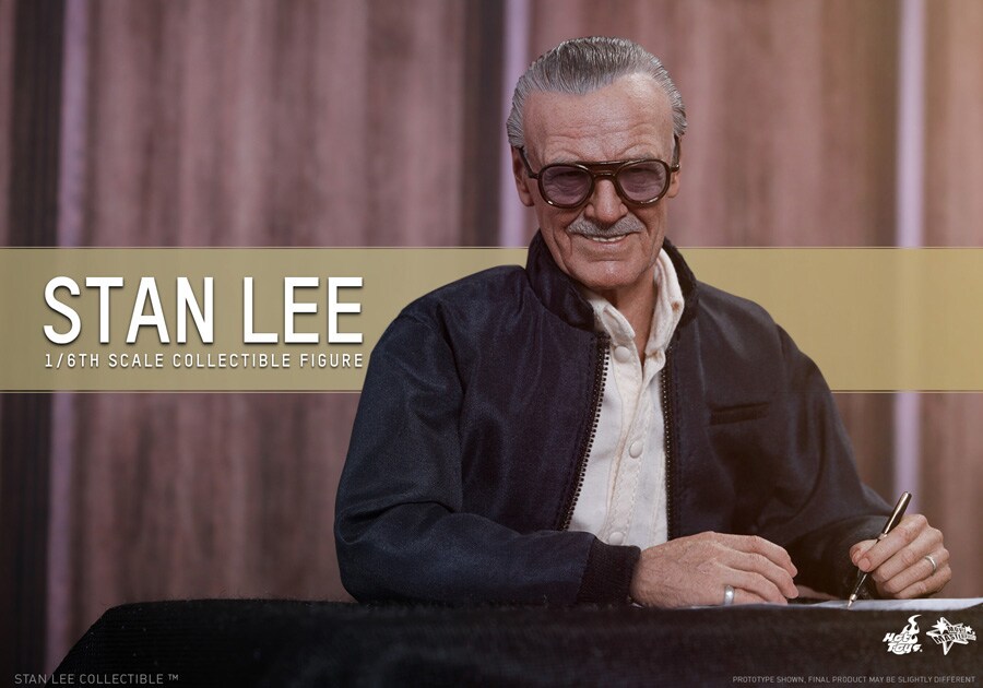アメコミ界の巨匠スタン・リーがフィギュアに、スパイダーマン糸出し