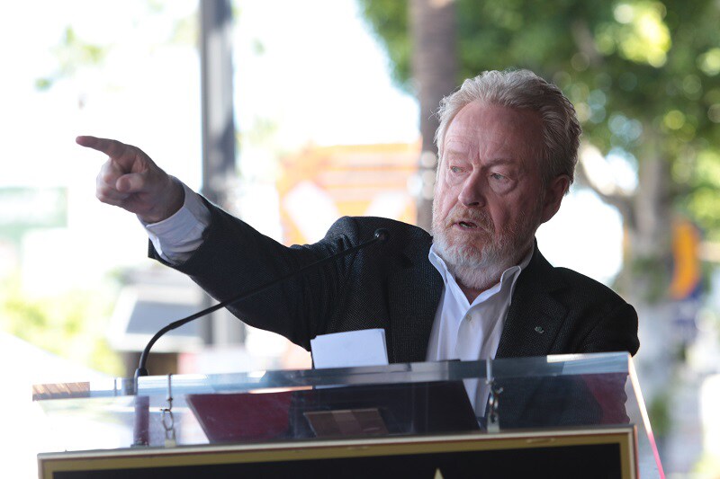 リドリー・スコット、ウォーク・オブ・フェームに名前刻みハリウッドの殿堂入り