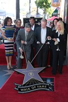 ウォーク・オブ・フェームのセレモニーの様子。(c)2015 Twentieth Century Fox Film Corporation. All Rights Reserved