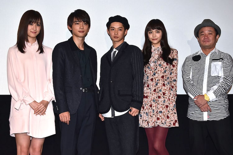 千葉雄大 通学電車 初日舞台挨拶で ニコイチ の吉沢亮と見つめ合う 映画ナタリー