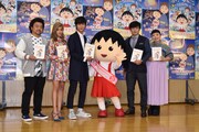「映画ちびまる子ちゃん イタリアから来た少年」公開アフレコイベントの様子。