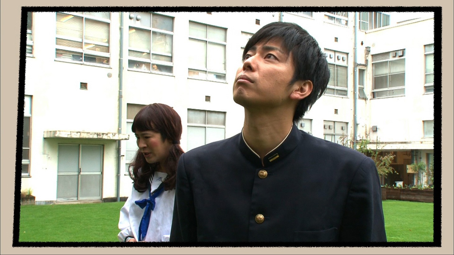 ラフレクランの4コマコント「コージ先輩」(c)日本テレビ
