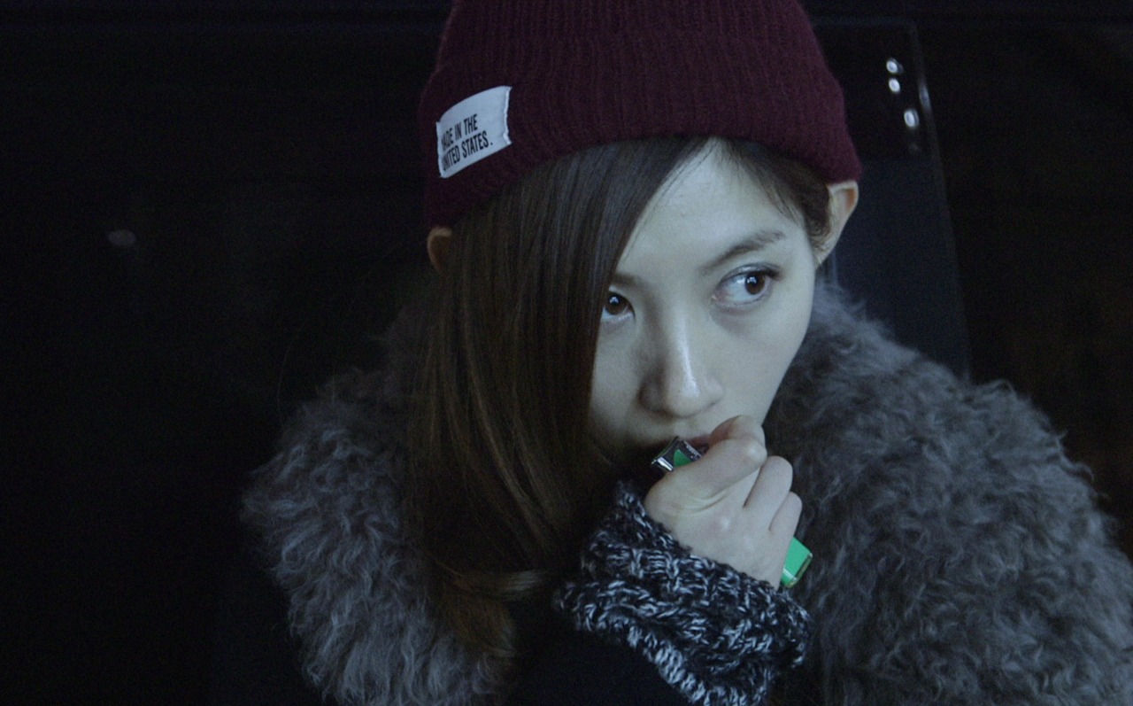 「或る夜の電車」