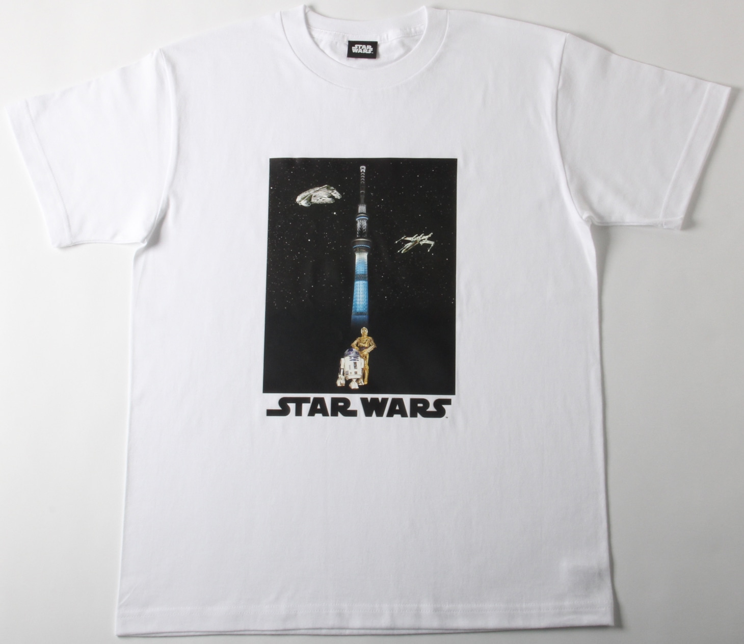「STAR WARS TOKYO SKY WALK at TOKYO SKYTREE」Tシャツ Light side（イメージ） 5292円