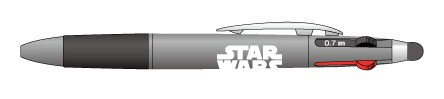 スター・ウォーズタッチペン付き3色ボールペン（イメージ）