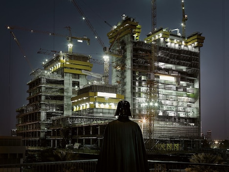 Dark Lens, Darth Vader, Dubai, 2009 (c)Cédric Delsaux