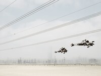 Dark Lens, Two Speeder Bikes, Dubai, 2009 (c)Cédric Delsaux