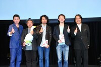「TSUTAYA CREATORS' PROGRAM FILM2015」最終審査会の様子。