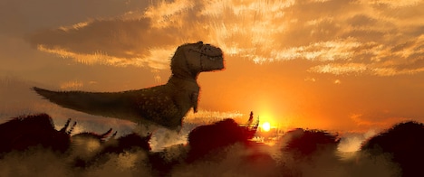 シャロン・キャラハン｜《カラースクリプト》｜「アーロと少年」（2015年）｜デジタルペインティング｜(c)Disney/Pixar