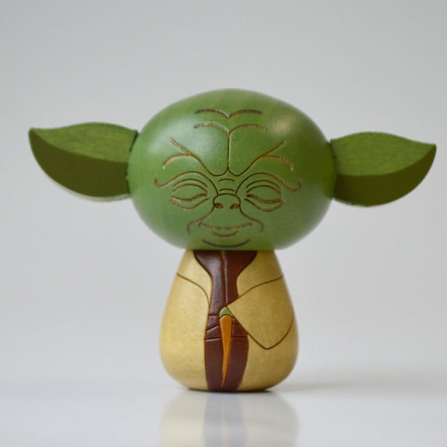卯三郎こけし「スター・ウォーズ」ヨーダ