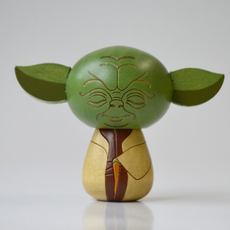 卯三郎こけし「スター・ウォーズ」ヨーダ
