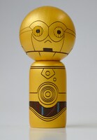 卯三郎こけし「スター・ウォーズ」C-3PO TM