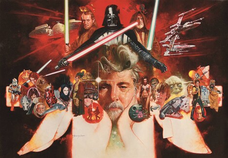 展示作品一例「George Lucas' World」Manuel Sanjulian