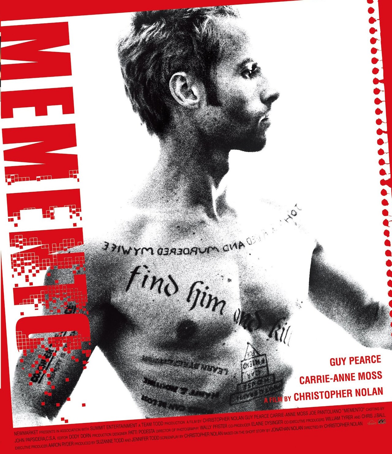 メメント」Blu-rayジャケット (c)2000 I REMEMBER PRODUCTIONS