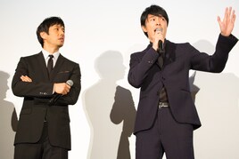 長谷川博己の生“チャオ！”炸裂に西島秀俊も感激、「MOZU」舞台挨拶