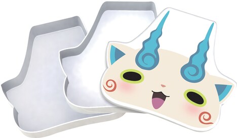 「一番くじ 映画 妖怪ウォッチ エンマ大王と5つの物語だニャン！」B賞の“もんげ～コマさんお重”。(c)LMYWP2015