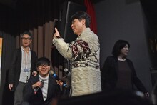 武田梨奈の前蹴りを絶賛するリュ・スンワン。