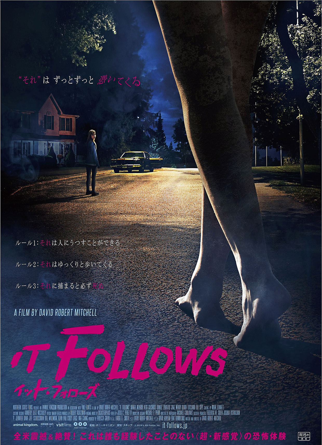 「イット・フォローズ」ポスタービジュアル (c)2014 It Will Follow. Inc.