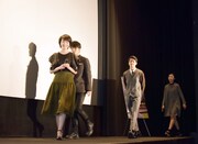 「流れ星が消えないうちに」舞台挨拶より、キャスト登場。