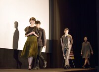 「流れ星が消えないうちに」舞台挨拶より、キャスト登場。