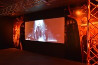 「スター・ウォーズ展 未来へつづく、創造のビジョン。」展示の様子。