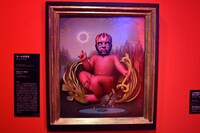 ダース・モールの幼児期をイメージして描かれた絵画。