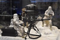 スノートルーパーのジオラマ。