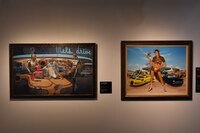 「スター・ウォーズ」にインスピレーションを受けて描かれた絵画。