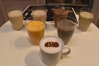 キャラクターをイメージして作られたオリジナルドリンク。