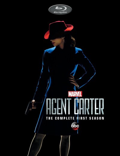 「エージェント・カーター シーズン1 COMPLETE Blu-ray」※パッケージデザインは変更になる場合あり (c)2016 MARVEL & ABC Studios.