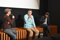 左から越川道夫、大崎章、渋川清彦。