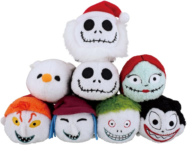 Tsum Tsumシリーズに ナイトメアー ビフォア クリスマス の8種が登場 映画ナタリー