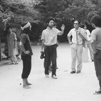 京都大学在籍時の瀬々敬久（中央）。