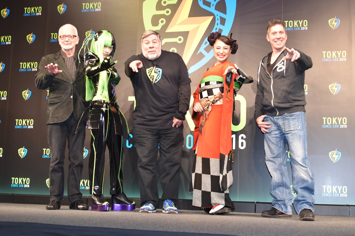 Tokyo Comic Con 2016記者発表会の様子。