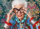 「アイリス・アプフェル！94歳のニューヨーカー」 (c)IRIS APFEL FILM, LLC.