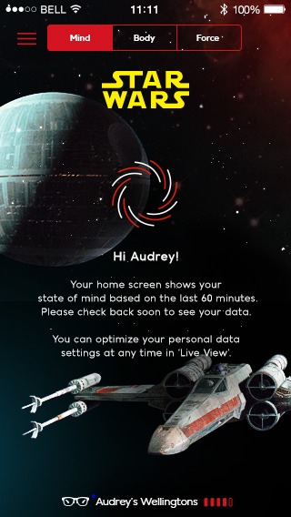 JINS MEME APP -STAR WARS Edition スペシャルスキン
